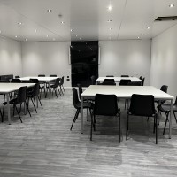 Stanley flexi tables with polly chairs